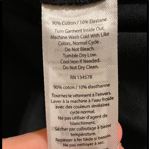 EUC Vineyard Vines Short Sleeve Top SZ S Black - Picture 4 of 6